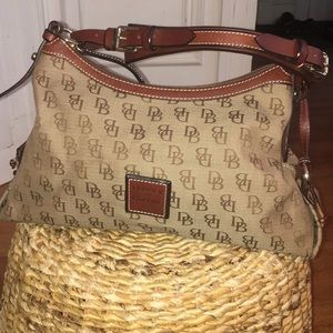 Dooney & Bourke brown shoulder bag